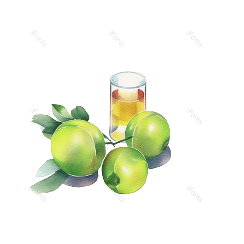 芒种图片,绿色元素,PNG,免抠素材